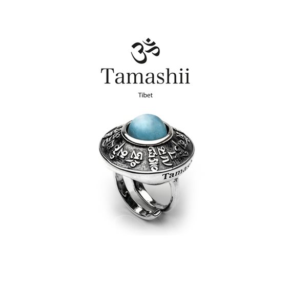 Ring Tamashii Woman Tibet in Silver RHS904-196 - RHS904-196